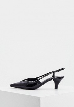 Туфли, Casadei, цвет: черный. Артикул: RTLAAM151801. Premium / Casadei