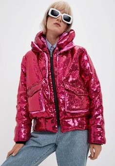 Куртка утепленная, Canadian, цвет: розовый. Артикул: RTLAAM176401. Одежда / Canadian