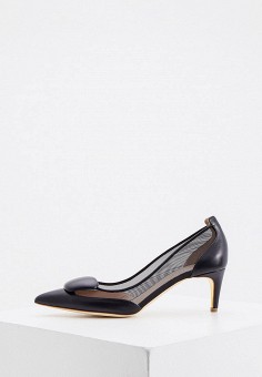 Туфли, Rupert Sanderson, цвет: черный. Артикул: RTLAAM401501. Premium / Обувь / Туфли / Лодочки