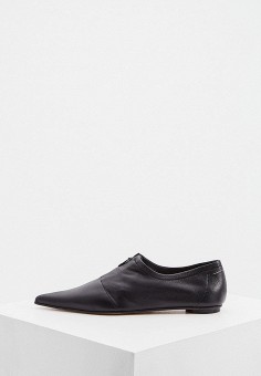 Туфли, MM6 Maison Margiela, цвет: черный. Артикул: RTLAAM412601. Обувь / MM6 Maison Margiela