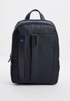 Рюкзак, Piquadro, цвет: синий. Артикул: RTLAAM503702. Аксессуары / Рюкзаки