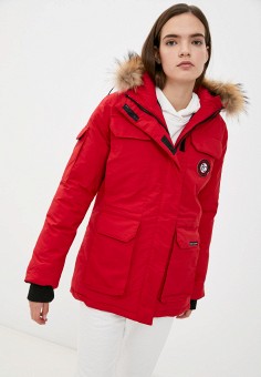 Куртка утепленная, Macleria, цвет: красный. Артикул: RTLAAN188401. Macleria