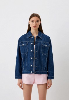 Куртка джинсовая, Chiara Ferragni, цвет: синий. Артикул: RTLAAN196201. Chiara Ferragni