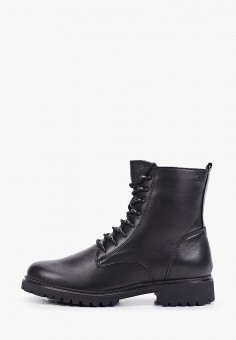 Ботинки, Tamaris, цвет: черный. Артикул: RTLAAN334601. Обувь / Ботинки / Высокие ботинки