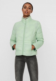 Куртка утепленная, Vero Moda, цвет: зеленый. Артикул: RTLAAN436501. Vero Moda