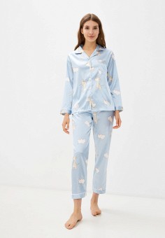 Пижама, SleepShy, цвет: голубой. Артикул: RTLAAN908001. SleepShy