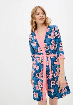 Халат и пижама, SleepShy, цвет: розовый, синий. Артикул: RTLAAN909801. SleepShy