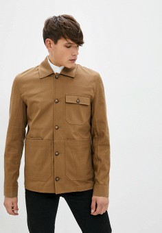 Куртка, Ted Baker London, цвет: коричневый. Артикул: RTLAAO160901. Одежда / Верхняя одежда / Легкие куртки и ветровки