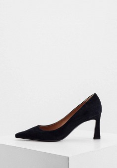Туфли, Pollini, цвет: черный. Артикул: RTLAAO264001. Premium / Обувь / Туфли / Лодочки / Pollini