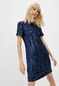 Платье, Armani Exchange, цвет: синий. Артикул: RTLAAO463801. Одежда / Armani Exchange