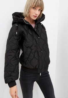 Куртка утепленная, Armani Exchange, цвет: черный. Артикул: RTLAAO679601. Одежда / Armani Exchange