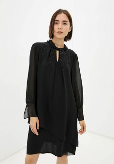 Платье, Gerry Weber, цвет: черный. Артикул: RTLAAO761001. 