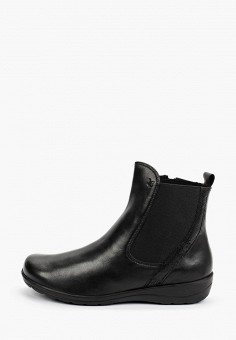 Ботинки, Caprice, цвет: черный. Артикул: RTLAAO776801. Обувь / Обувь с увеличенной полнотой