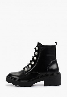 Ботинки, Ideal Shoes, цвет: черный. Артикул: RTLAAO971501. Ideal Shoes