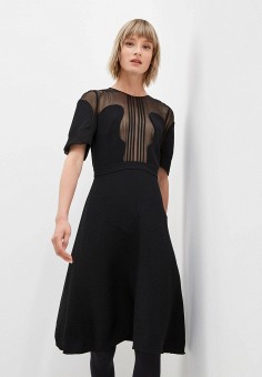 Платье, N21, цвет: черный. Артикул: RTLAAP045902. Premium / N21