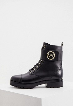 Ботинки, Michael Michael Kors, цвет: черный. Артикул: RTLAAP179101. Обувь / Ботинки / Высокие ботинки