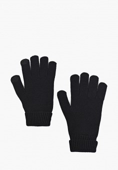 Перчатки, Pieces, цвет: черный. Артикул: RTLAAP234601. Аксессуары / Перчатки и варежки
