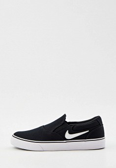Слипоны, Nike, цвет: черный. Артикул: RTLAAP335601. Обувь / Слипоны