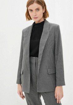 Пиджак, Sisley, цвет: серый. Артикул: RTLAAP337901. Одежда / Sisley