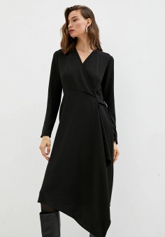 Платье, P.A.R.O.S.H., цвет: черный. Артикул: RTLAAP397501. P.A.R.O.S.H.