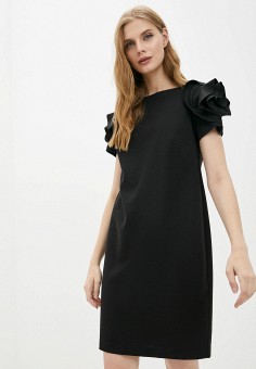 Платье, Pietro Brunelli Milano, цвет: черный. Артикул: RTLAAP447101. Pietro Brunelli Milano