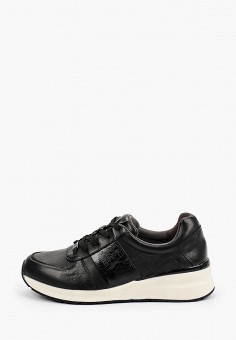 Кроссовки, Caprice, цвет: черный. Артикул: RTLAAP491801. Обувь / Обувь с увеличенной полнотой