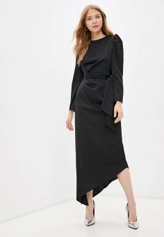 Платье, Moki, цвет: черный. Артикул: RTLAAP507501. Одежда / Moki