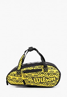 Сумка для теннисных ракеток, Wilson, цвет: желтый. Артикул: RTLAAP633701. Аксессуары / Сумки / Спортивные сумки