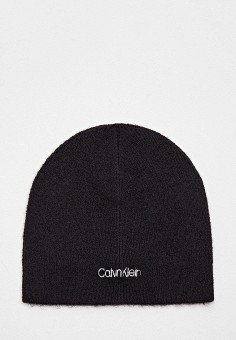 Шапка, Calvin Klein, цвет: черный. Артикул: RTLAAP846401. Premium / Аксессуары / Головные уборы / Calvin Klein