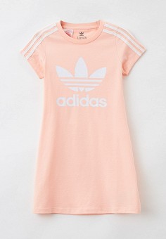 Платье, adidas Originals, цвет: розовый. Артикул: RTLAAP966801. adidas Originals