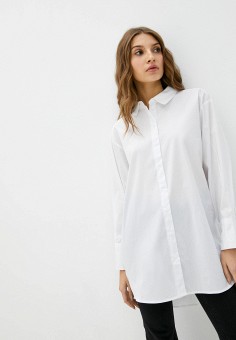 Рубашка, JDY, цвет: белый. Артикул: RTLAAQ268701. Одежда / Блузы и рубашки / Рубашки / JDY
