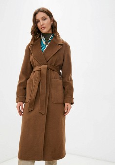 Пальто, TrendyAngel, цвет: коричневый. Артикул: RTLAAQ300001. TrendyAngel
