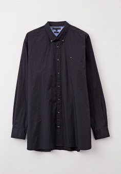 Рубашка, Tommy Hilfiger, цвет: черный. Артикул: RTLAAQ359901. Одежда / Рубашки