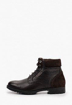 Ботинки, Jack & Jones, цвет: коричневый. Артикул: RTLAAQ404901. Обувь / Ботинки / Высокие ботинки