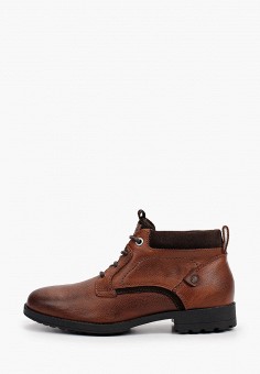 Ботинки, Jack & Jones, цвет: коричневый. Артикул: RTLAAQ408201. Обувь / Ботинки / Jack & Jones