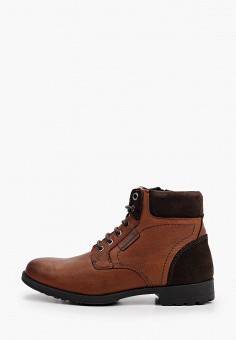 Ботинки, Jack & Jones, цвет: коричневый. Артикул: RTLAAQ408401. Обувь / Ботинки / Jack & Jones