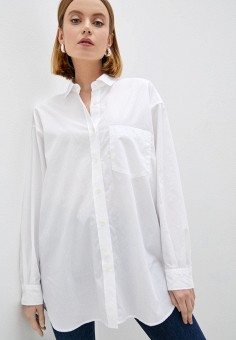 Рубашка, Closed, цвет: белый. Артикул: RTLAAQ531101. Одежда / Блузы и рубашки / Рубашки / Closed