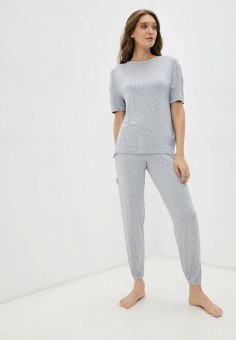 Пижама, Marks & Spencer, цвет: серый. Артикул: RTLAAQ689101. Одежда / Домашняя одежда