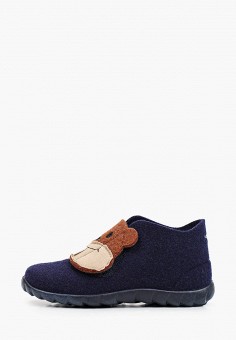 Тапочки, Superfit, цвет: синий. Артикул: RTLAAQ821501. Мальчикам / Обувь / Домашняя обувь