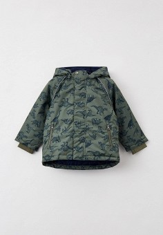 Куртка утепленная, Name It, цвет: хаки. Артикул: RTLAAQ916701. Новорожденным / Одежда