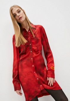 Платье, Heron Preston, цвет: красный. Артикул: RTLAAR098601. Одежда / Heron Preston