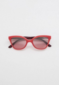 Очки солнцезащитные, Vogue® Eyewear, цвет: розовый. Артикул: RTLAAR129401. Vogue® Eyewear