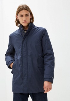 Куртка утепленная, Geox, цвет: синий. Артикул: RTLAAR214001. Geox