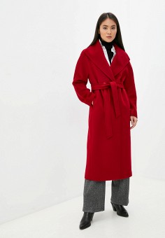 Пальто, Pennyblack, цвет: красный. Артикул: RTLAAR281101. Pennyblack
