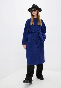 Пальто, The Kooples, цвет: синий. Артикул: RTLAAR388201. Premium / The Kooples