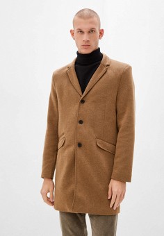 Пальто, Only & Sons, цвет: коричневый. Артикул: RTLAAR889701. Only & Sons