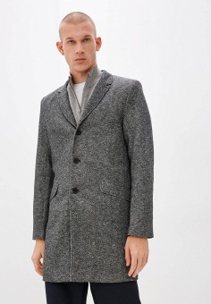 Пальто, Only & Sons, цвет: серый. Артикул: RTLAAR889801. Одежда / Верхняя одежда / Пальто