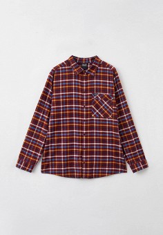 Рубашка, Jack Wolfskin, цвет: бордовый. Артикул: RTLAAR910601. Одежда / Рубашки