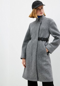 Пальто, Bikkembergs, цвет: серый. Артикул: RTLAAR953001. Одежда / Bikkembergs