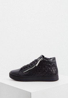 Кеды, Calvin Klein, цвет: черный. Артикул: RTLAAS075702. Premium / Обувь / Кроссовки и кеды / Кеды